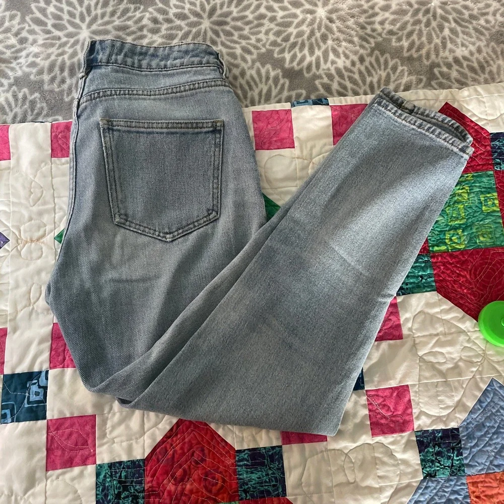 Pacsun Mom Jeans Light Wash Denim Size 23 Blue‎ Y2K Beachy Casual Trendy Pants